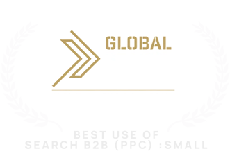 global search awards 2026 finalist: best use of search b2b (ppc), small